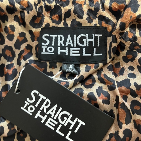 Blue Velvet Bomber Jacket - Picture 3 of 3